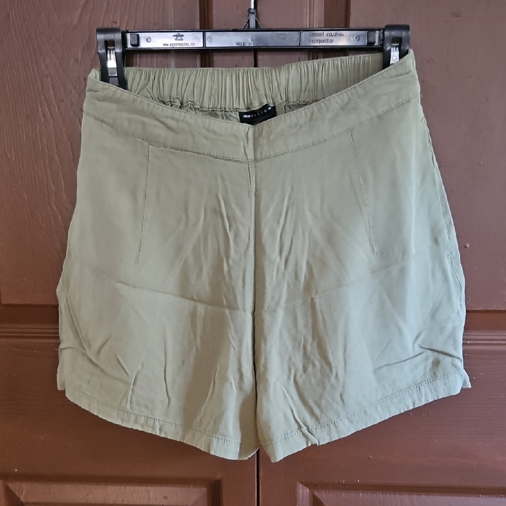 ASOS High Waist Green Shorts